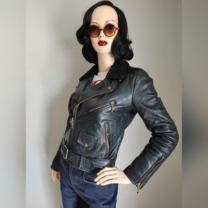 Straight to Hell Appareal COMMANDO – BLACK SHEARLING COLLAR